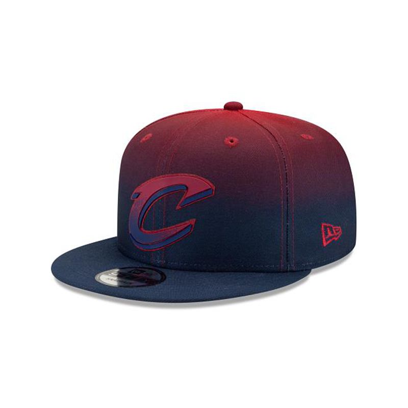 NBA Cleveland Cavaliers Back Half 9Fifty Snapback (BZK7785) - Red New Era Caps